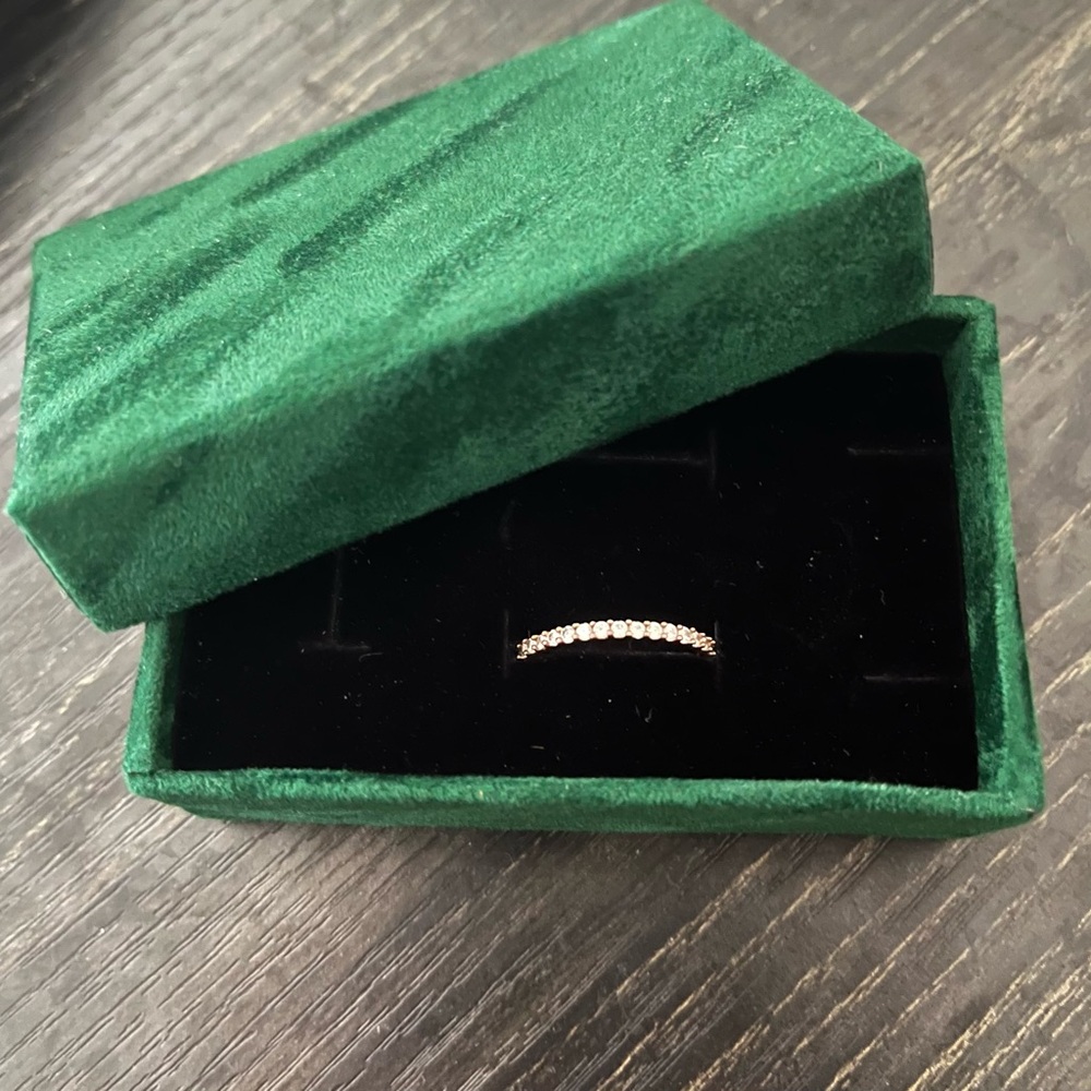 Swarovski Vittore Ring Eternity Band Size 5